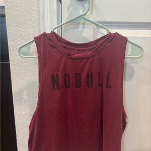 NOBULL Women's Burgundy Muscle Tee